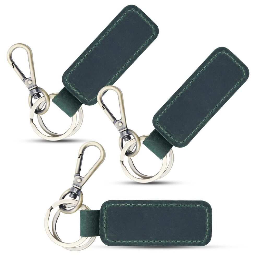 2302 Leather Key Holder,Leather Keychain, Leather Car Keychain, Key Fob